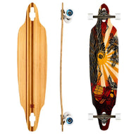 Bamboo Pacific Sunset 41" Drop Through Longboard - Longboards USA