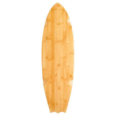 Bat Tail Bamboo Blank 31" Cruiser Longboard - Longboards USA