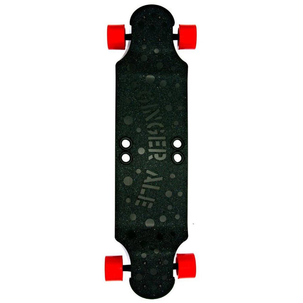 Beercan Black 32" Ginger Ale Longboard - Longboards USA