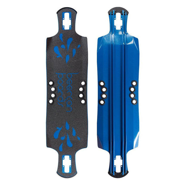 Beercan Blue 42" Oat Soda Drop Through Deck - Longboards USA