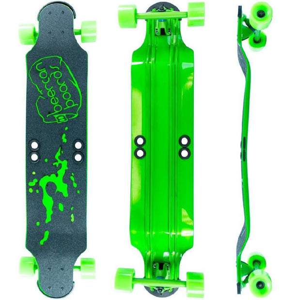 Beercan Green 38" Root Beer Longboard - Longboards USA