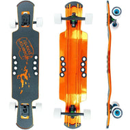 Beercan Orange 37" Kegger Lite Drop Through Longboard - Longboards USA