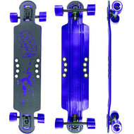 Beercan Purple 38" Hoke Drop Through Longboard - Longboards USA