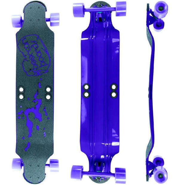 Beercan Purple 38" Root Beer Longboard - Longboards USA