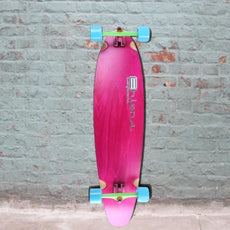 Beginners Ehlers Pink Kicktail 40" Longboard - Longboards USA