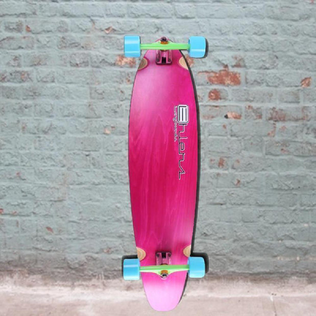 Beginners Ehlers Pink Kicktail 40" Longboard - Longboards USA