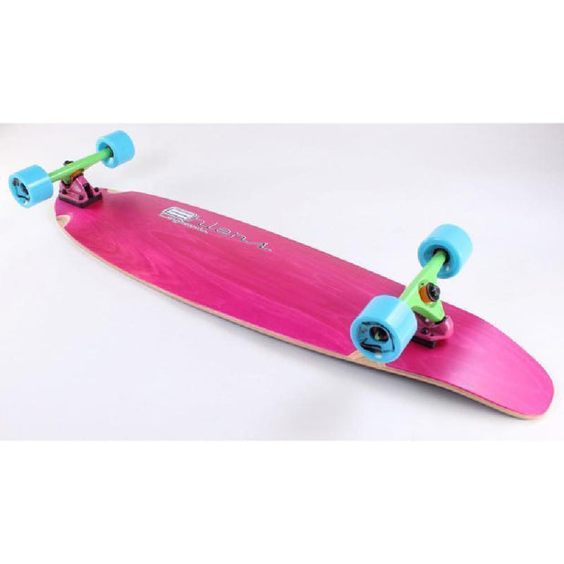 Beginners Ehlers Pink Kicktail 40" Longboard - Longboards USA