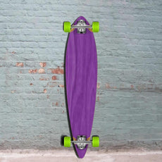 Best Purple Pintail Longboard 40 inch from Punked - Complete - Longboards USA