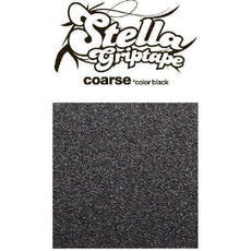 Black Stella Coarse Longboard Skateboard Griptape Per Foot - Longboards USA