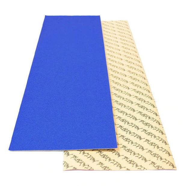Black Widow Blue Longboard Skateboard 9"x 33" Griptape Sheet - Longboards USA