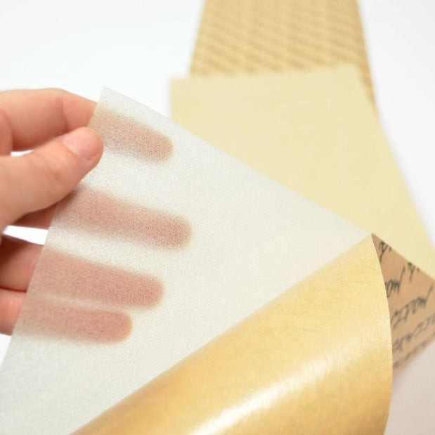 Black Widow Clear Longboard Skateboard 9"x 33" Griptape Sheet - Longboards USA