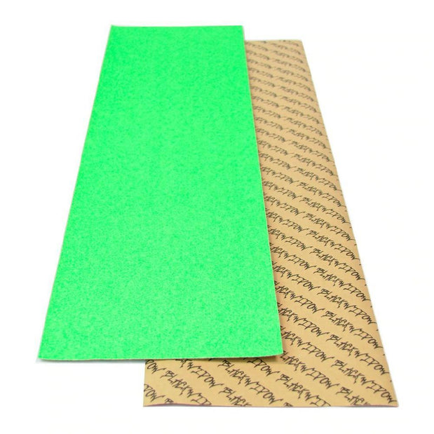 Black Widow Neon Green Longboard Skateboard 9"x 33" Griptape Sheet - Longboards USA