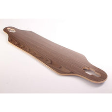 Blank 40" Drop Through Walnut Longboard - Longboards USA