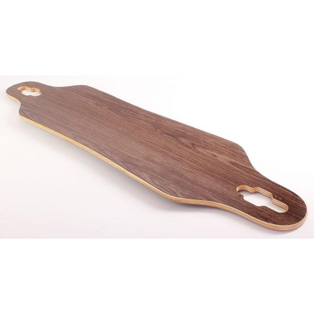 Blank 40" Drop Through Walnut Longboard - Longboards USA