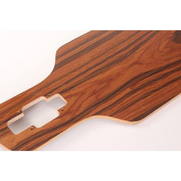 Blank Drop Through Cherry Wood 39" Longboard Deck - Longboards USA