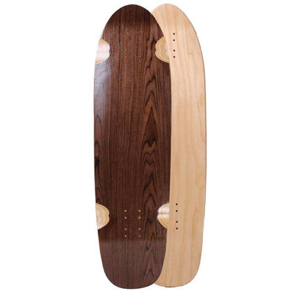 Blank Kicktail Topmount Dark Walnut 35" Longboard - Longboards USA