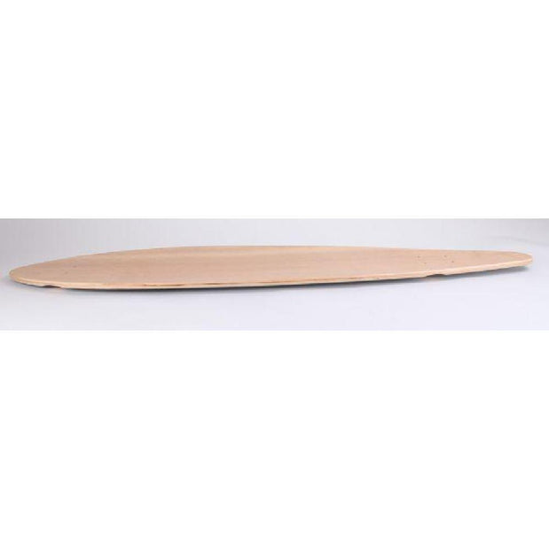 Blank Natural 40" Pintail Longboard Deck - Longboards USA