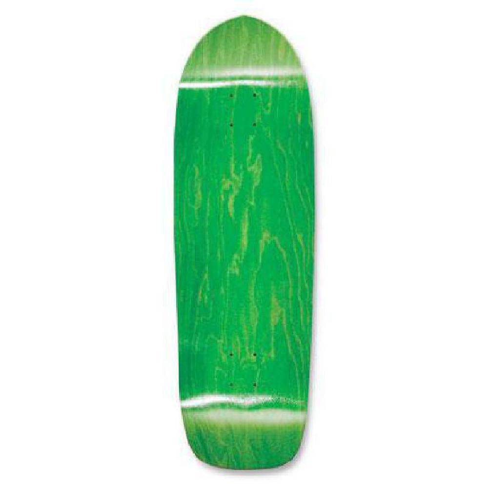 Blank Old School Skateboard Deck  33 x 10 - Green - Longboards USA