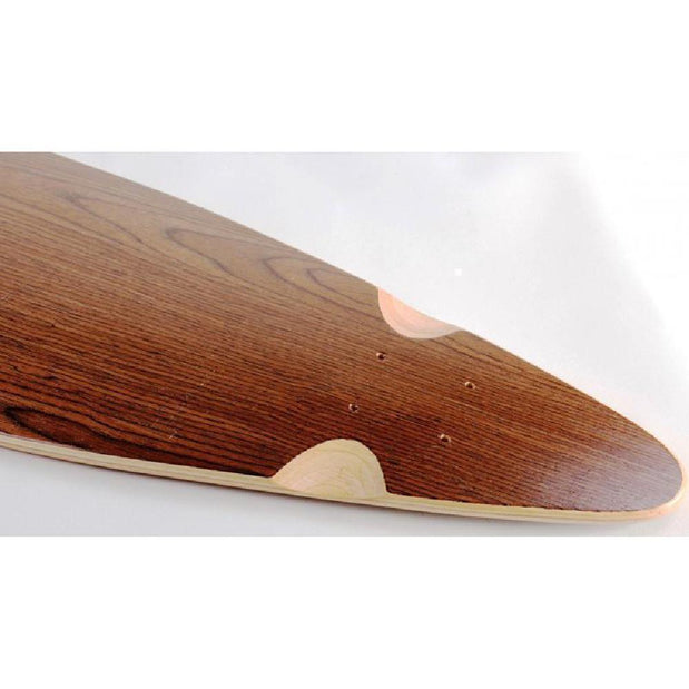 Blank Pintail Dark Walnut 40" Longboard Deck - Longboards USA