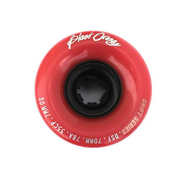 Blood Orange Drift Series Oxblood 70mm/78A Longboard Wheels - Longboards USA