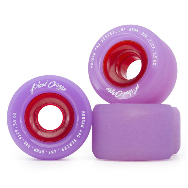 Blood Orange Morgan Pro Series 65mm/82A Lavender Wheels - Longboards USA