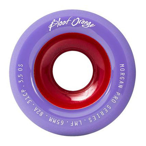 Blood Orange Morgan Pro Series 65mm/82A Lavender Wheels - Longboards USA