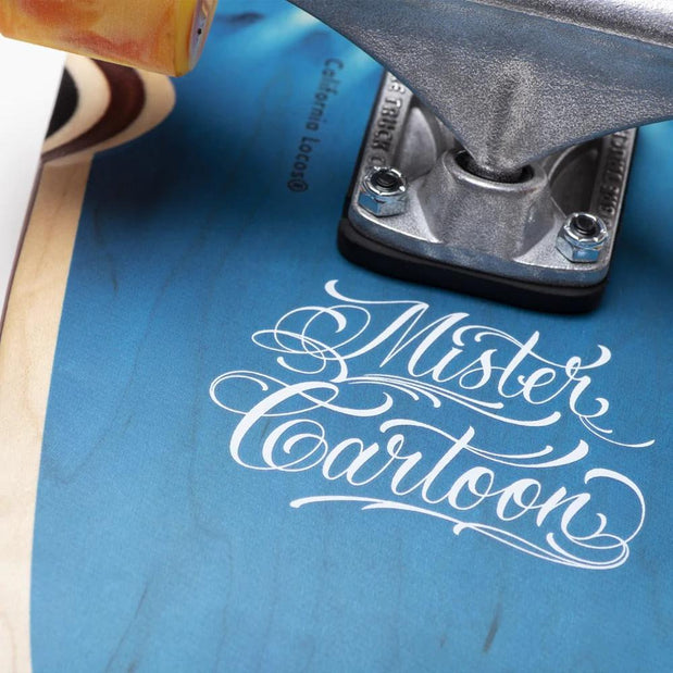 California Locos Guadalupe X Mister Cartoon 31" Cruiser Longboard - Longboards USA