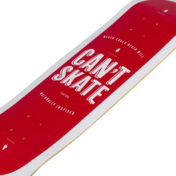 Can't Skate Graphic Bamboo Skateboard - Longboards USA