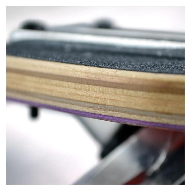 Checkered Pink Lowrider Double Drop Longboard from Punked - Longboards USA