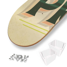 Don't Stop Until You're Proud | Inspirational Phrases | Skateboard Wall Art, Mural & Skate Deck Art | Home Decor | Wall Decor - Longboards USA