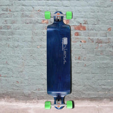 Drop Down Bomber Blue Longboard 41" from Ehlers - Complete - Longboards USA