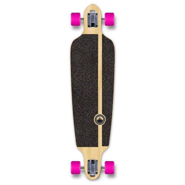 Drop Through Longboard Pines Blue 41" Graphic from Punked - Longboards USA
