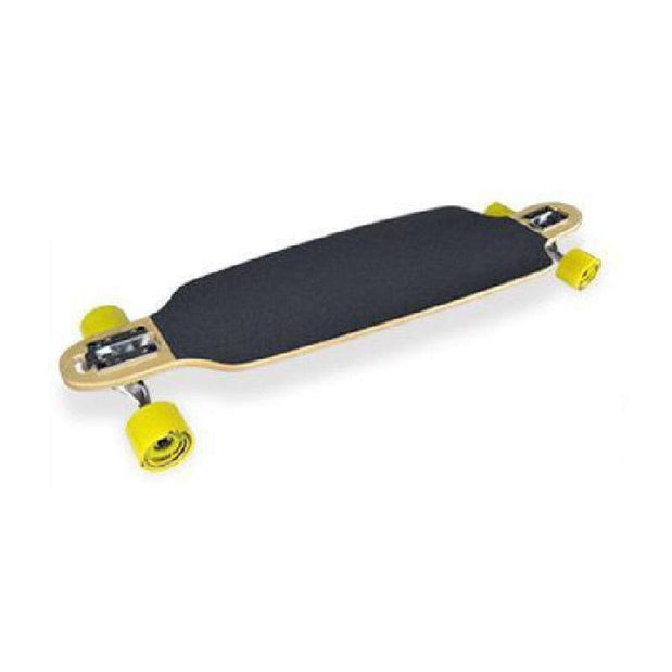 Drop Through Longboard - Skull - 40" Graphic from Punked - Complete - Longboards USA