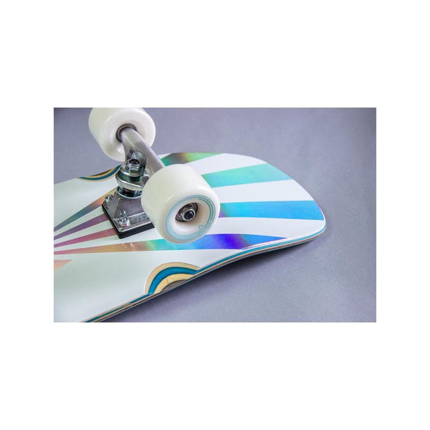 Dusters Cazh Cosmic Holographic 29.5" Cruiser Skateboard Longboard - Longboards USA