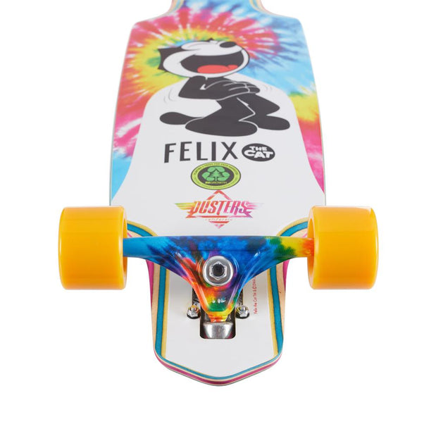 Dusters Channel Felix Tiedye 34" Drop Through Longboard - Longboards USA