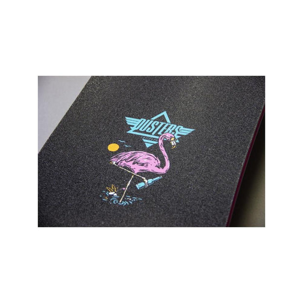 Dusters Chill Flamingo 38" Double Drop Longboard - Longboards USA