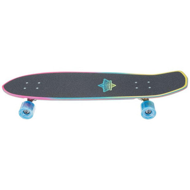 Dusters Keen Retro Fades Blue/Pink 31" Cruiser Longboard - Longboards USA