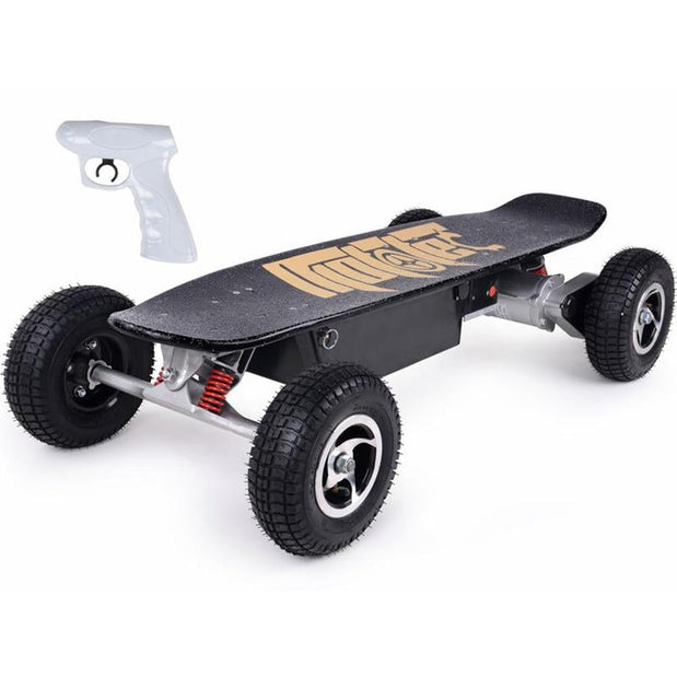 Electric Dirt Skateboard MotoTec Electric 800w - Black - Longboards USA