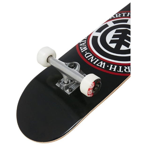 Element Seal Lete Black 7.75" Complete Skateboard - Longboards USA