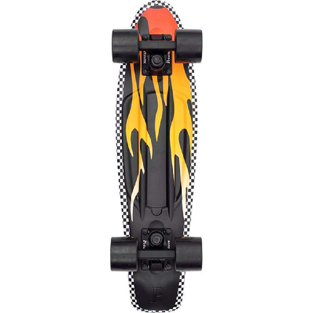 Flame Black - 22 inch Original Penny Board Skateboard - Longboards USA