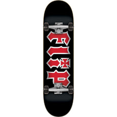 Flip HKD Black 8.0" Complete Skateboard - Longboards USA