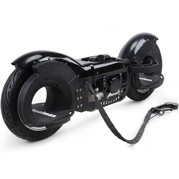 Gas Skateboard Wheelman MotoTec V2 50cc - Black - Longboards USA