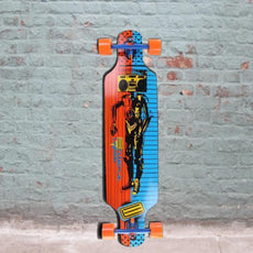 Ghetto Bot Bamboo Drop Through 40" Longboard - Longboards USA