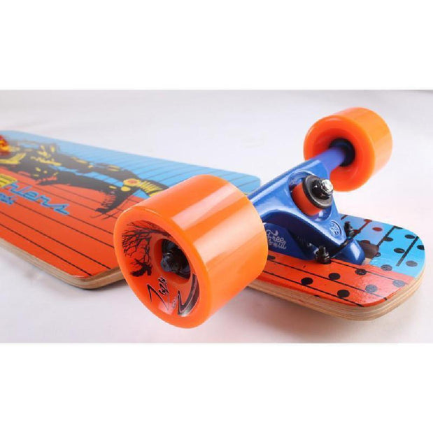 Ghetto Bot Bamboo Drop Through 40" Longboard - Longboards USA