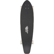 Globe 35" The All Time Black Rose Kicktail Longboard - Longboards USA