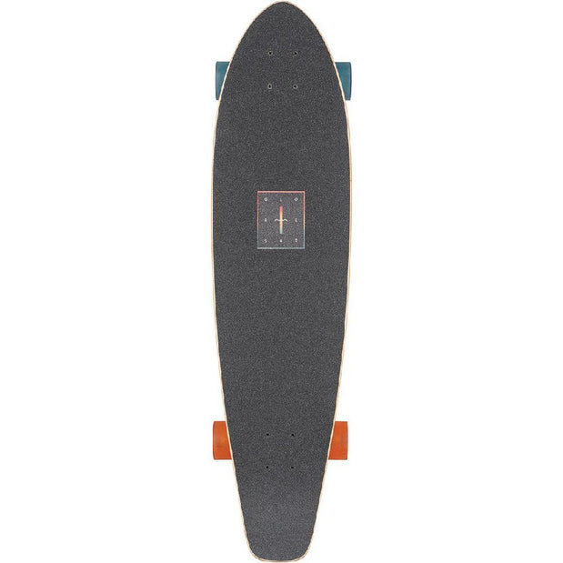 Globe 35" The All Time Ombre Kicktail Longboard - Longboards USA