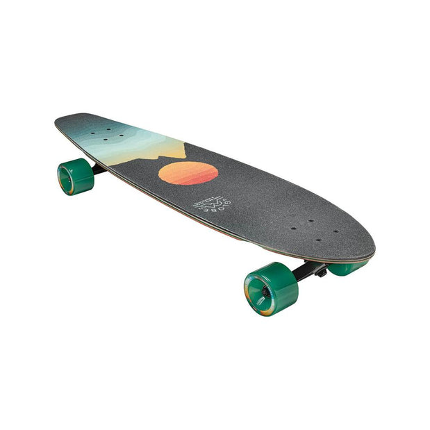 Globe Arcadia Blackmaple/Chromeset 36" Cruiser Longboard - Longboards USA