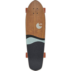 Globe Big Blazer Teak Oceans 32" Kicktail Cruiser Longboard - Longboards USA