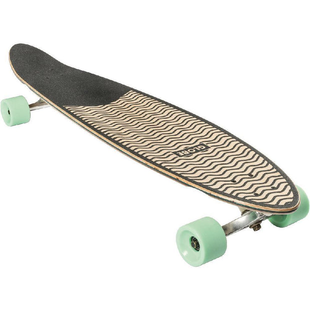 Globe Off White Mustard 40 inch Pin Tail Longboard - Longboards USA