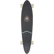 Globe Pinner Classic Half Cut Teal 40" Pintail Longboard - Longboards USA
